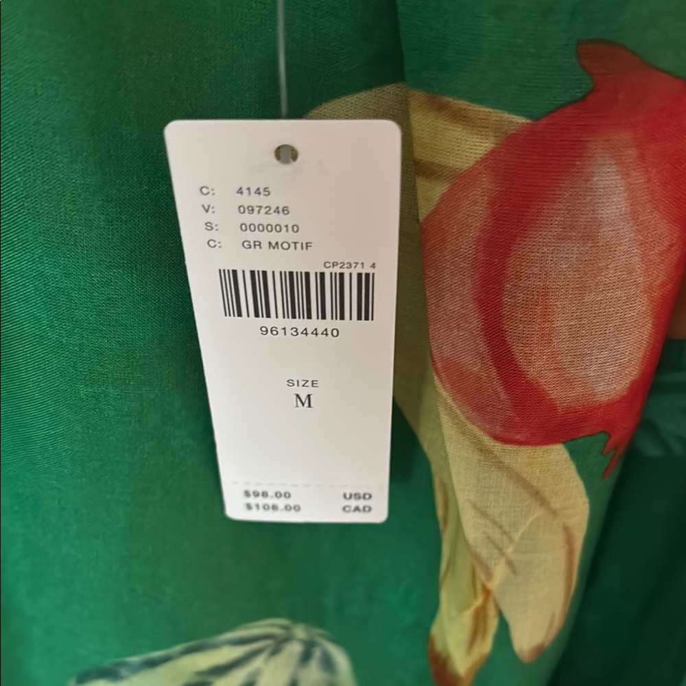 Anthropologie Green Sundress Maxi with Spaghetti Straps - Picture 5 of 9